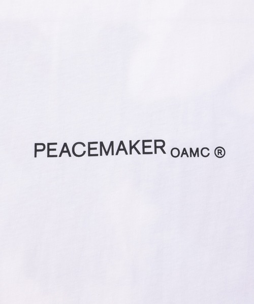 OAMC（オーエーエムシー）の「【OAMC PEACEMAKER/オーエーエムシー ピースメーカー】Regular Tee Birds Print（Tシャツ/カットソー・メンズ・ホワイト/チャコールグレー・L/M）」の7枚目の写真
