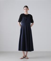 アドーア ADORE ワンピース 36 ネイビー 紺 中古・古着通販】ADORE (アドーア) ワンピース ネイビー サイズ:36