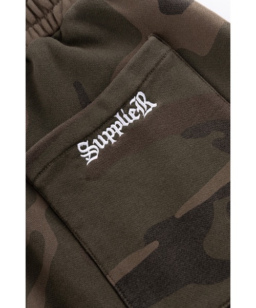 SUPPLIER（サプライヤー）の「スエットショーツ｜Camouflage Baggy Sweat Shorts｜SUPPLIER（スウェットパンツ・メンズ・グリーン系カモフラージュ/グレー系カモフラージュ・SMALL/MEDIUM/LARGE/X-LARGE）」の7枚目の写真