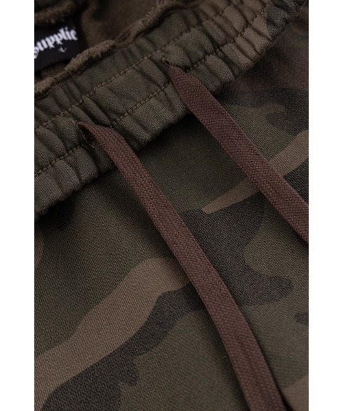 SUPPLIER（サプライヤー）の「スエットショーツ｜Camouflage Baggy Sweat Shorts｜SUPPLIER（スウェットパンツ・メンズ・グリーン系カモフラージュ/グレー系カモフラージュ・SMALL/MEDIUM/LARGE/X-LARGE）」の12枚目の写真