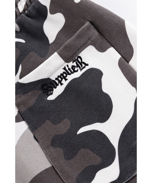 SUPPLIER（サプライヤー）の「スエットショーツ｜Camouflage Baggy Sweat Shorts｜SUPPLIER（スウェットパンツ・メンズ・グリーン系カモフラージュ/グレー系カモフラージュ・SMALL/MEDIUM/LARGE/X-LARGE）」の17枚目の写真