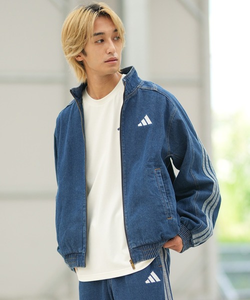 adidas/アディダス M STADIUM ウォッシュデニムジャケット KGJ38