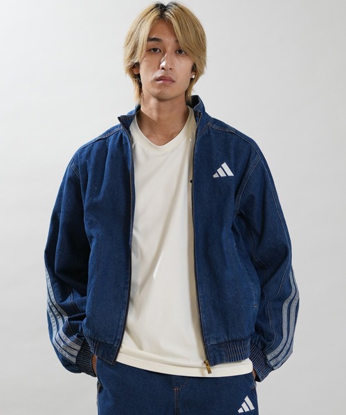 adidas(アディダス)の「adidas/アディダス M STADIUM ウォッシュデニムジャケット KGJ38(デニムジャケット・メンズ・ライトインディゴブルー/ブラック/インディゴブルー・XL/2XL/L/M)」の19枚目の写真