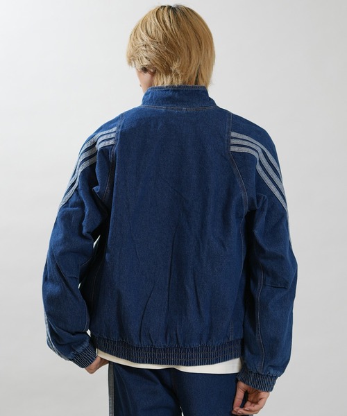adidas(アディダス)の「adidas/アディダス M STADIUM ウォッシュデニムジャケット KGJ38(デニムジャケット・メンズ・ライトインディゴブルー/ブラック/インディゴブルー・XL/2XL/L/M)」の20枚目の写真