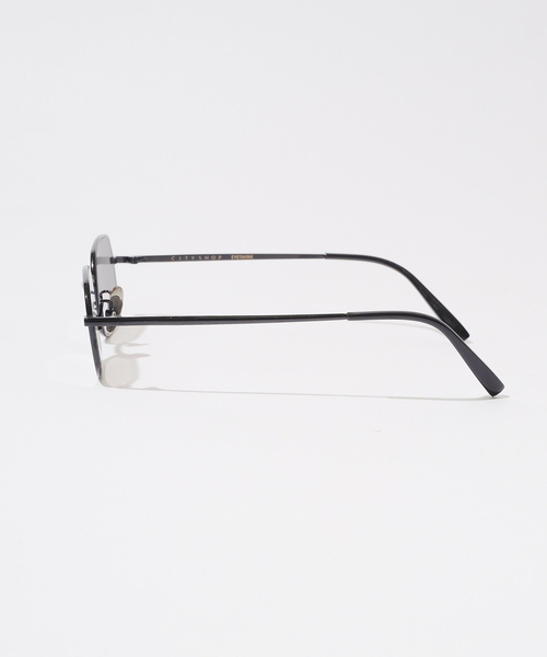CITYSHOP（シティーショップ）の「EYETHINK x CITYSHOP サングラス[C1-BK-A]（サングラス・レディース・ライトグレー・FREE）」の4枚目の写真