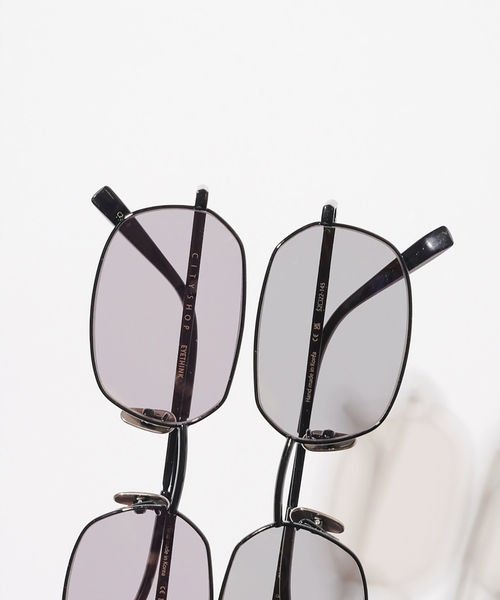 CITYSHOP（シティーショップ）の「EYETHINK x CITYSHOP サングラス[C1-BK-A]（サングラス・レディース・ライトグレー・FREE）」の14枚目の写真