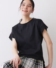Dessin | 【UVカット/接触冷感】美光沢カットソー(Tシャツ/カットソー)