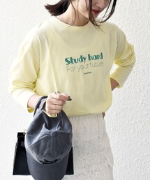 monmimi（モンミミ）の「長袖カットソー（Tシャツ/カットソー）」