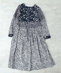 floral print swithing one-piece