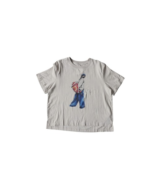 antiqua(アンティカ)の「ヴィンテージ風 プリント 綿100 Tシャツ(Tシャツ/カットソー・レディース・ホワイト系その他/ベージュ系その他2/ホワイト系その他3/ホワイト系その他2/グリーン/ベージュ系その他・ONESIZE)」の20枚目の写真