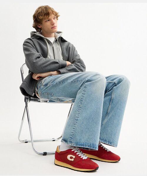 COACH(コーチ)の「レトロ ランナー(スニーカー・メンズ・レッド系その他・9/8/7/10)」の2枚目の写真