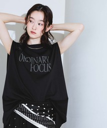 LAKOLE | <接触冷感>coolfiberロゴノースリーブ / 679638(Tシャツ/カットソー)