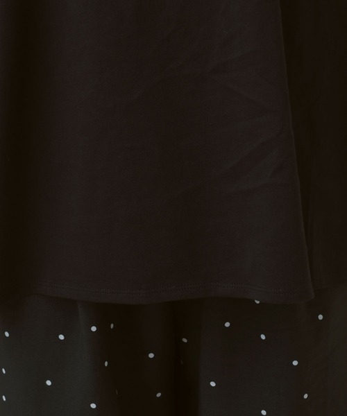 LAKOLE（ラコレ）の「＜接触冷感＞coolfiberロゴノースリーブ / 679638（Tシャツ/カットソー・レディース・ベージュ/オフホワイト/グリーン/ブラック・FREE）」の9枚目の写真