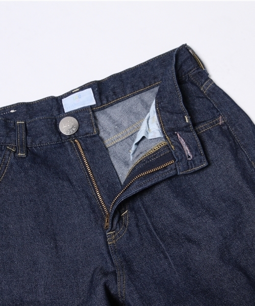 earth music&ecology（アースミュージックアンドエコロジー）の「【2016Spring】《Lee×earth》バギーパンツ（デニムパンツ・レディース・インディゴブルー/ライトインディゴブルー・SMALL/LARGE/MEDIUM）」の10枚目の写真