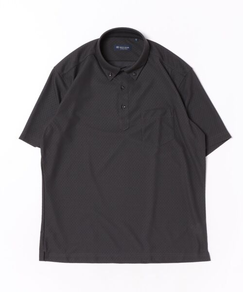 TOKYO SHIRTS(トウキョウシャツ)の「ビズポロ FIELDSENSOR(R) 半袖ポロシャツ(ポロシャツ・メンズ・ブラック・S/LL/XL/L/M)」の5枚目の写真