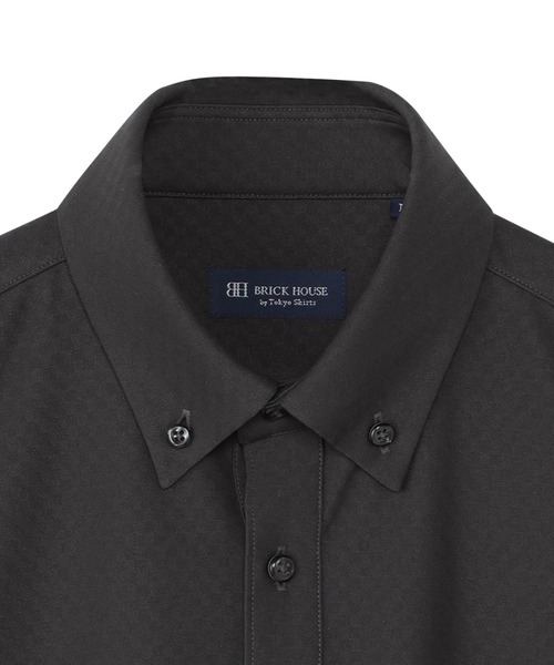TOKYO SHIRTS(トウキョウシャツ)の「ビズポロ FIELDSENSOR(R) 半袖ポロシャツ(ポロシャツ・メンズ・ブラック・S/LL/XL/L/M)」の8枚目の写真
