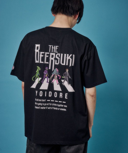 JACKROSE(ジャックローズ)の「YOIDORE ザ・ビールスキ TEE(Tシャツ/カットソー・メンズ・ブラック/ホワイト・XL/L/M)」の17枚目の写真