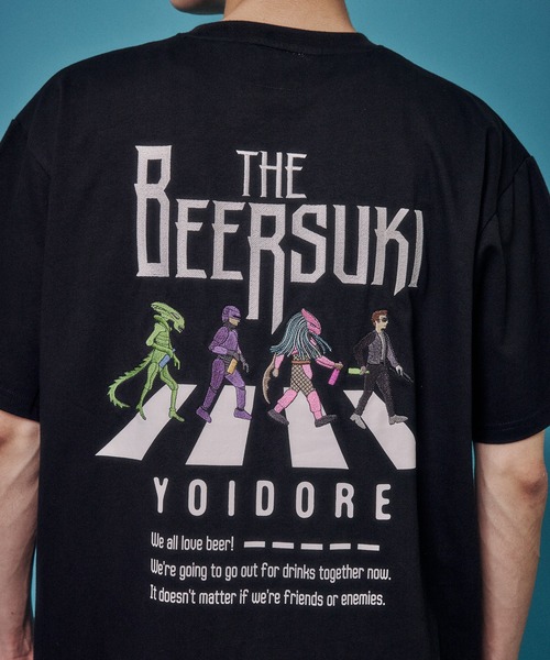 JACKROSE(ジャックローズ)の「YOIDORE ザ・ビールスキ TEE(Tシャツ/カットソー・メンズ・ブラック/ホワイト・XL/L/M)」の20枚目の写真
