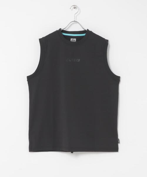 REEF(リーフ)の「REEF 1POINT LOGO RASH TANK-TOP(タンクトップ・メンズ・ブラック/ホワイト・LARGE/MEDIUM)」の8枚目の写真