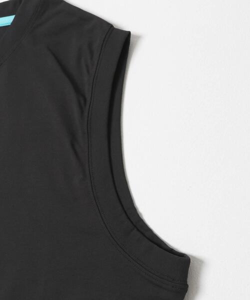 REEF(リーフ)の「REEF 1POINT LOGO RASH TANK-TOP(タンクトップ・メンズ・ブラック/ホワイト・LARGE/MEDIUM)」の9枚目の写真