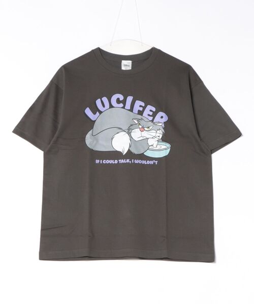 Disney（ディズニー）の「【 Disney 】 I LOVE MY Disney DOG & CAT T-シャツ 26S6（Tシャツ/カットソー・レディース・ブラック系その他/ブラック系その他2/ホワイト系その他2/ホワイト系その他・MEDIUM/LARGE）」の4枚目の写真