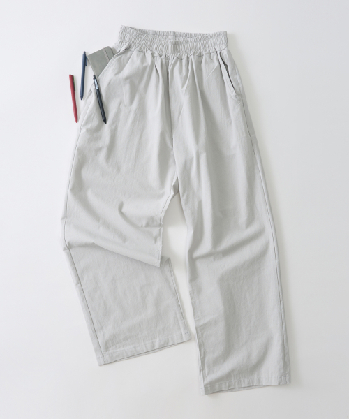 ANALOG MOOD(アナログムード)の「リネンライクワイドパンツ(グレー)(その他パンツ・メンズ・その他・MEDIUM/LARGE)」の1枚目の写真