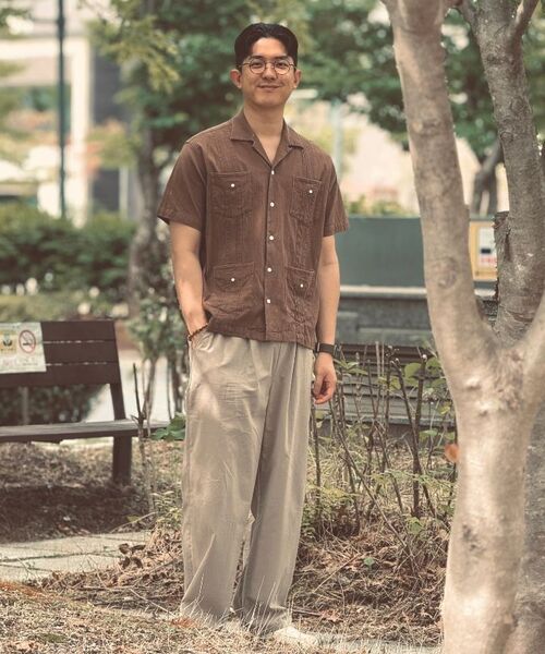 ANALOG MOOD(アナログムード)の「リネンライクワイドパンツ(グレー)(その他パンツ・メンズ・その他・MEDIUM/LARGE)」の8枚目の写真