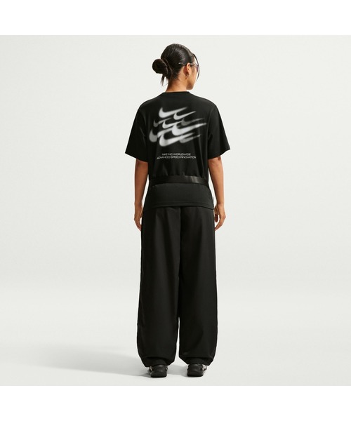 NIKE（ナイキ）の「NIKE/ナイキ WS ESSNTL ﾙｰｽﾞ ﾄﾗｯｸ PAN（その他パンツ・レディース・ベージュ/ブラック・S/M/L/XL）」の3枚目の写真