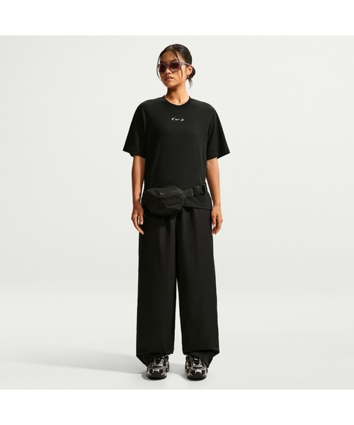 NIKE（ナイキ）の「NIKE/ナイキ WS ESSNTL ﾙｰｽﾞ ﾄﾗｯｸ PAN（その他パンツ・レディース・ベージュ/ブラック・S/M/L/XL）」の4枚目の写真