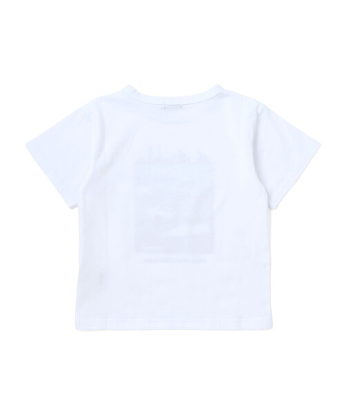 BeBe（ベベ）の「ウミノナカプリント天竺半袖Tシャツ(90~140cm)（Tシャツ/カットソー・キッズ・ホワイト・140cm/130cm）」の7枚目の写真
