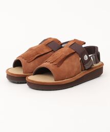 OPEN TOE MULE KILT SUEDE SK-356