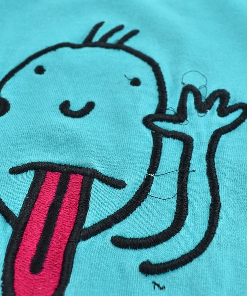 LABORATORY R（ラボラトリーアール）の「【USED】90’s Fruit of the Loom ”DON'T WANNA” アート Tシャツ USA製（Tシャツ/カットソー・メンズ・エメラルド・X-LARGE）」の3枚目の写真