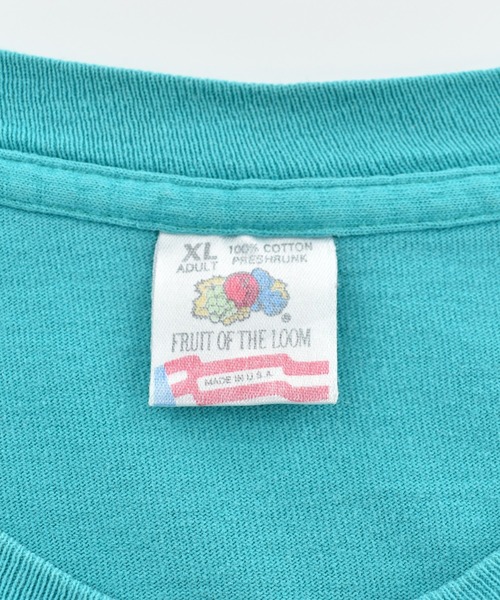 LABORATORY R（ラボラトリーアール）の「【USED】90’s Fruit of the Loom ”DON'T WANNA” アート Tシャツ USA製（Tシャツ/カットソー・メンズ・エメラルド・X-LARGE）」の5枚目の写真