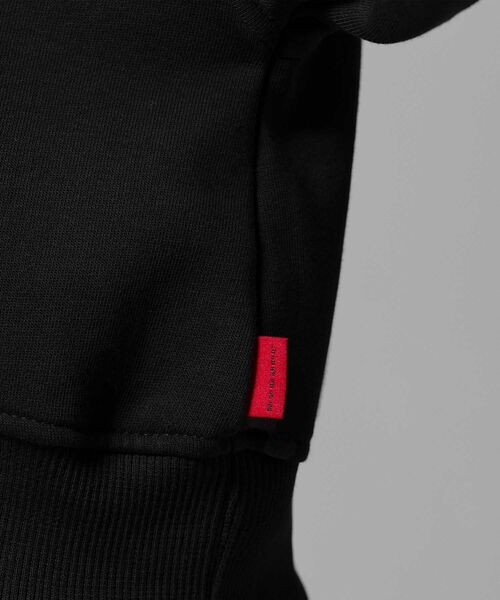 JORDAN BRAND(ジョーダンブランド)の「ジョーダン ブルックリン フリース ウィメンズ クロップド 1/4ジップ トレーナー / Jordan Brooklyn Fleece Women's Cropped 1/4-Zip Pullover IV7532-010 Black(スウェット・レディース・ブラック・XL/S/M/L/XS)」の17枚目の写真