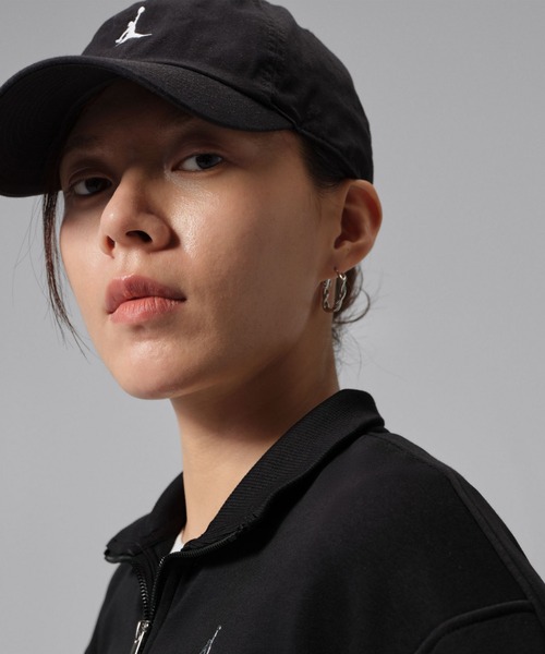 JORDAN BRAND(ジョーダンブランド)の「ジョーダン ブルックリン フリース ウィメンズ クロップド 1/4ジップ トレーナー / Jordan Brooklyn Fleece Women's Cropped 1/4-Zip Pullover IV7532-010 Black(スウェット・レディース・ブラック・XL/S/M/L/XS)」の10枚目の写真