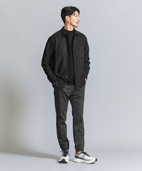 BEAUTY&YOUTH UNITED ARROWS(ビューティーアンドユースユナイテッドアローズ)の「【WEB限定 WARDROBE SMART】スエードライク シャツ(シャツ/ブラウス・メンズ・モカ/ダークグレー/ブラック/ネイビー・XL/L/S/M)」の19枚目の写真