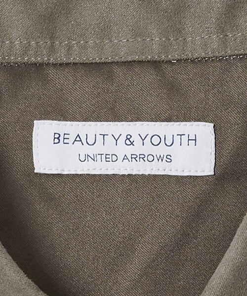 BEAUTY&YOUTH UNITED ARROWS(ビューティーアンドユースユナイテッドアローズ)の「【WEB限定 WARDROBE SMART】スエードライク シャツ(シャツ/ブラウス・メンズ・モカ/ダークグレー/ブラック/ネイビー・XL/L/S/M)」の12枚目の写真