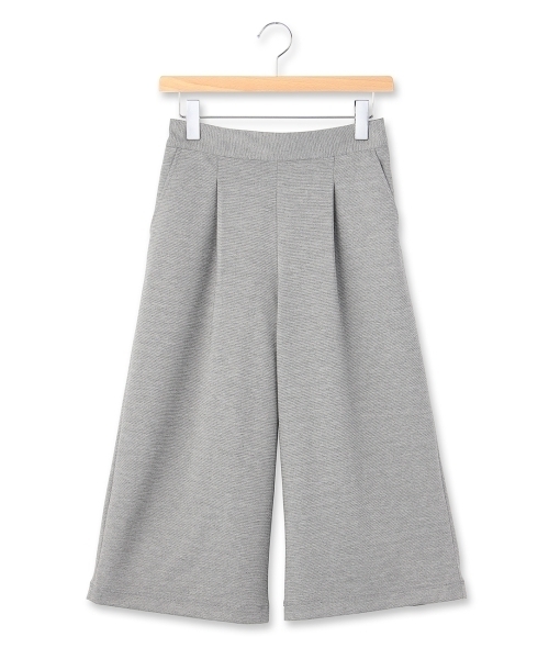 HusHusH（ハッシュアッシュ）の「ポンチジャージワイドパンツ（その他パンツ・レディース・グリーン/グレー/ブルー・03/02）」の2枚目の写真