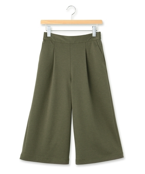 HusHusH（ハッシュアッシュ）の「ポンチジャージワイドパンツ（その他パンツ・レディース・グリーン/グレー/ブルー・03/02）」の3枚目の写真