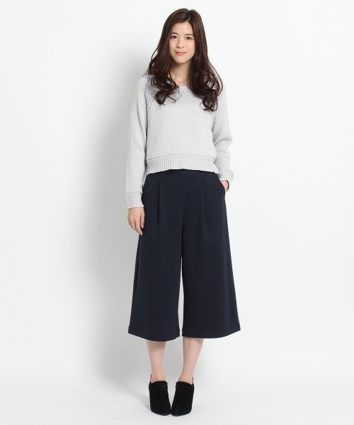 HusHusH（ハッシュアッシュ）の「ポンチジャージワイドパンツ（その他パンツ・レディース・グリーン/グレー/ブルー・03/02）」の10枚目の写真