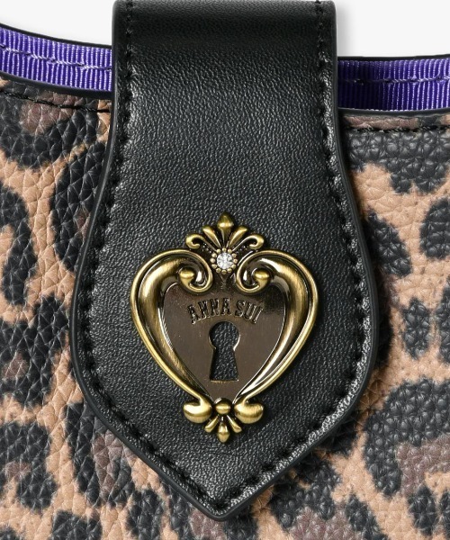 ANNA SUI(アナスイ)の「ハートロック ミニショルダーバッグ(ショルダーバッグ・レディース・レオパード/ブラック・FREE)」の13枚目の写真