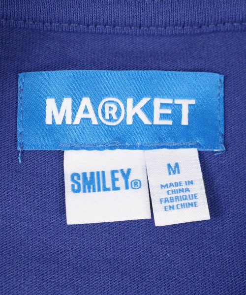 INNOCENT(イノセント)の「【T22】【MARKET/マーケット】胸刺繍 TEE MARKET02(Tシャツ/カットソー・メンズ・ブルー/カーキ・MEDIUM/LARGE/X-LARGE)」の5枚目の写真