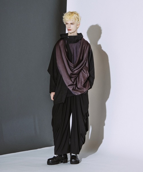 NO ID.(ノーアイディ)の「【NO ID.】Super Drape Easy Trousers / スーパー ドレープ イージー トラウザーズ(その他パンツ・メンズ・ブラック/その他22・2/1)」の10枚目の写真