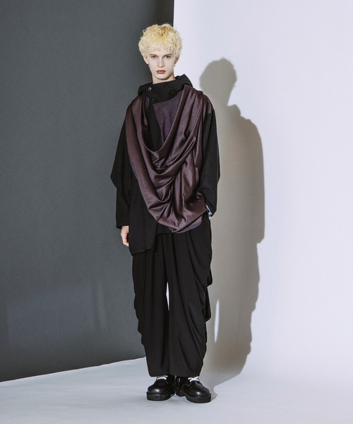NO ID.(ノーアイディ)の「【NO ID.】Super Drape Easy Trousers / スーパー ドレープ イージー トラウザーズ(その他パンツ・メンズ・ブラック/その他22・2/1)」の11枚目の写真