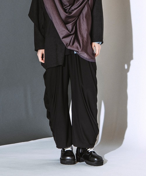 NO ID.(ノーアイディ)の「【NO ID.】Super Drape Easy Trousers / スーパー ドレープ イージー トラウザーズ(その他パンツ・メンズ・ブラック/その他22・2/1)」の13枚目の写真