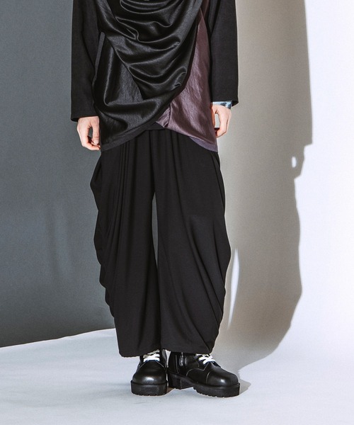 NO ID.(ノーアイディ)の「【NO ID.】Super Drape Easy Trousers / スーパー ドレープ イージー トラウザーズ(その他パンツ・メンズ・ブラック/その他22・2/1)」の14枚目の写真