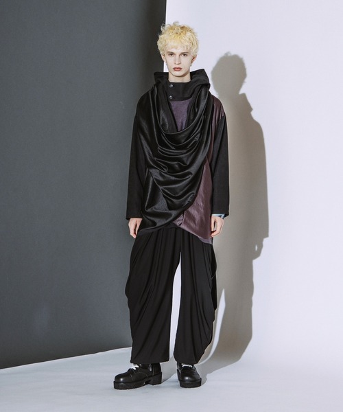 NO ID.(ノーアイディ)の「【NO ID.】Super Drape Easy Trousers / スーパー ドレープ イージー トラウザーズ(その他パンツ・メンズ・ブラック/その他22・2/1)」の12枚目の写真