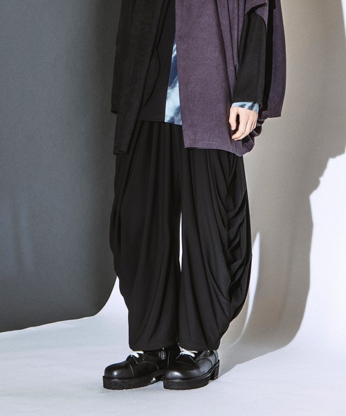 NO ID.(ノーアイディ)の「【NO ID.】Super Drape Easy Trousers / スーパー ドレープ イージー トラウザーズ(その他パンツ・メンズ・ブラック/その他22・2/1)」の18枚目の写真
