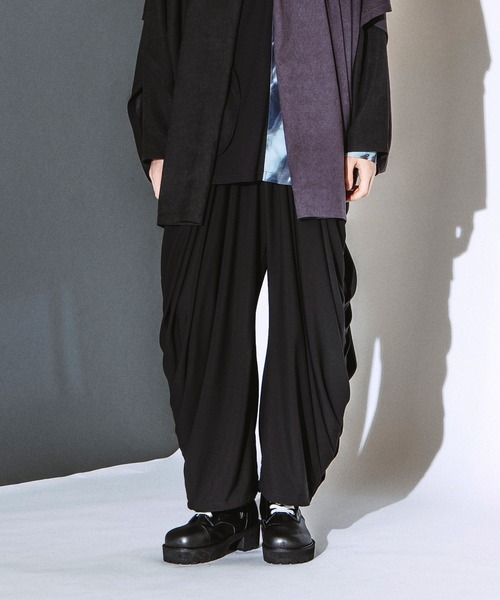 NO ID.(ノーアイディ)の「【NO ID.】Super Drape Easy Trousers / スーパー ドレープ イージー トラウザーズ(その他パンツ・メンズ・ブラック/その他22・2/1)」の20枚目の写真