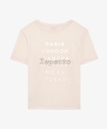 シティー ダンス グラフィック Tシャツ / S0685A